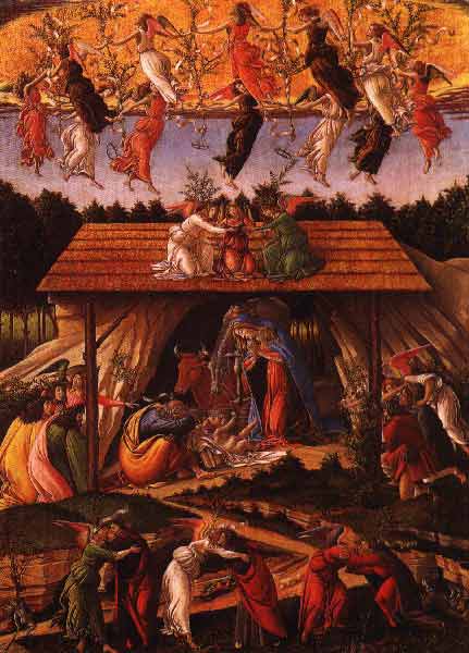 Боттичелли. Рождество (1500) 
