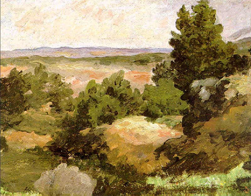 Пейзаж, 1865-1867г. 