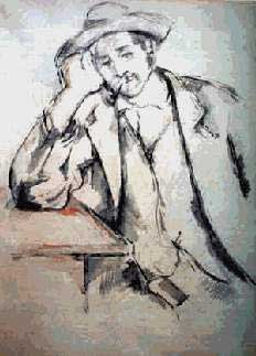 Облокотившийся курильщик, 1895—1900. Париж, коллекция Гертруды Стайн 