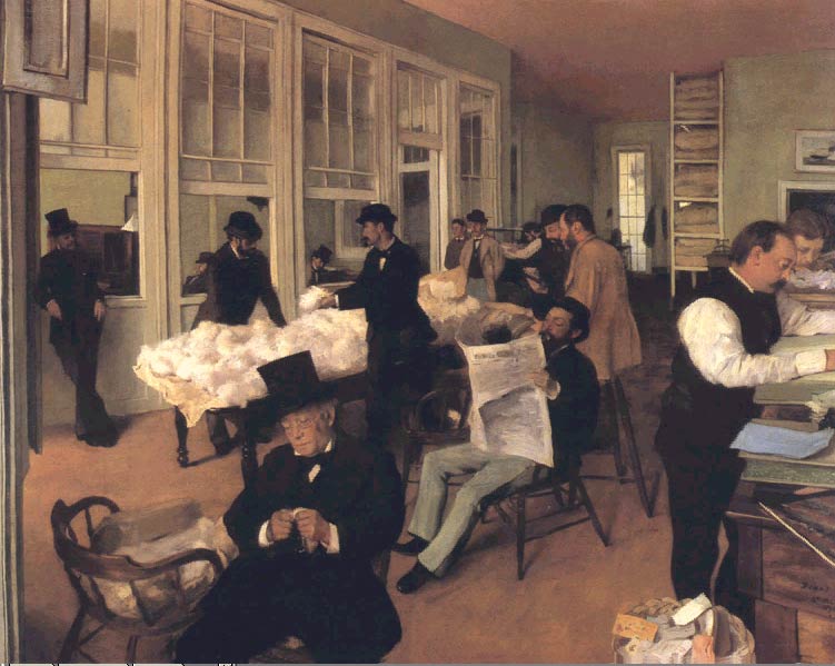 Портреты в конторе, 1875г. 