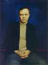 Портрет писателя В.Распутина. 1987. Собственность автора