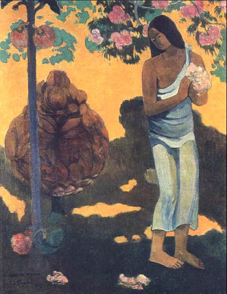 Женщина с цветами, 1899 
