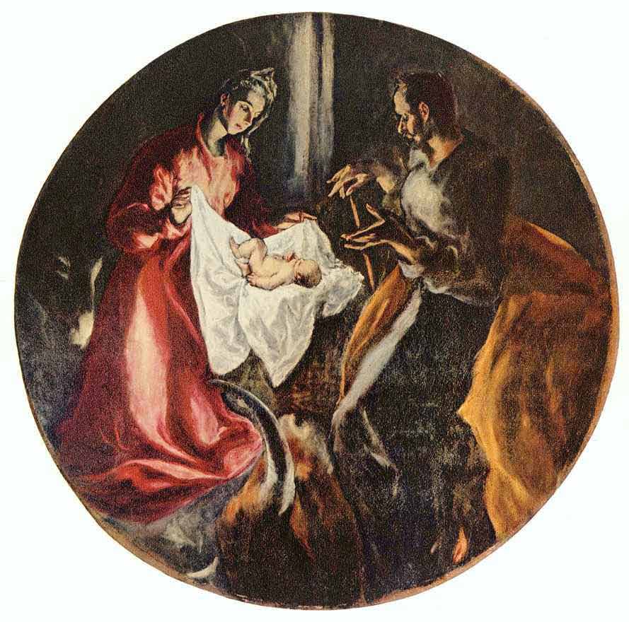 Рождество Христа. 1603-1605. Иллескас (под Мадридом). Церковь госпиталя Милосердия. 