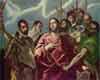 Воины срывают одежды с Христа.(Эль Эксполио). ок.1580.Будапешт, собрание М.Л. Херцог.