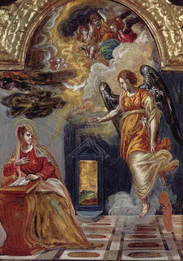 Благовещение Марии. Модена, галерея Эстензе. 