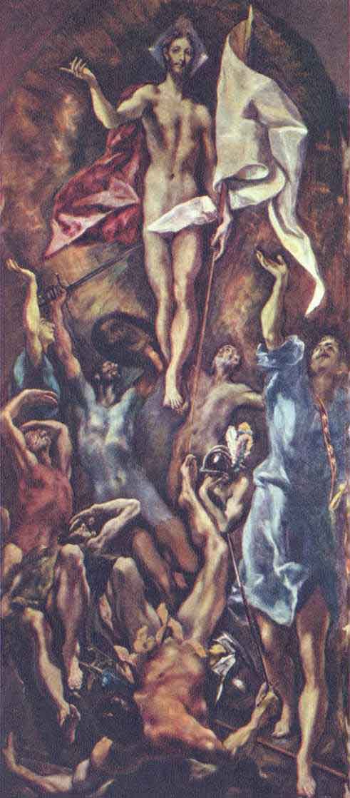 Воскресение Христа. 1584-94.Мадрид. Прадо. 