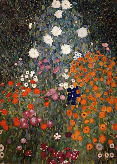 Деревенский сад (Цветущий сад), 1905-1906, частная коллекция 