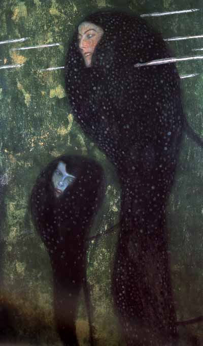 Русалки (Серебрянные рыбы), 1899, Вена, частная коллекция 