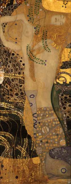 Водяные змеи I, 1904-1907, Вена, Австрийская Галерея 