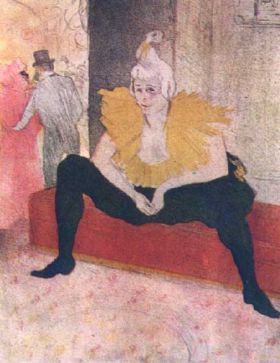 Сидящая Ша-Ю-Као. Цветная литография, 1899 