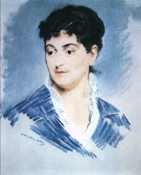 Портрет мадам Золя. 1879-1880гг. 