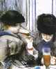 Две девушки, пьющие пиво, 1978г.