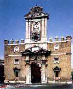 Микеланджело. Порта Пиа, Рим(1561)