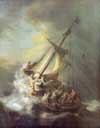 Укрощение бури на пути через Генисаретское озеро: 1633: масло, холст:Бостон, Музей Изабеллы Стюарт Гарднер

