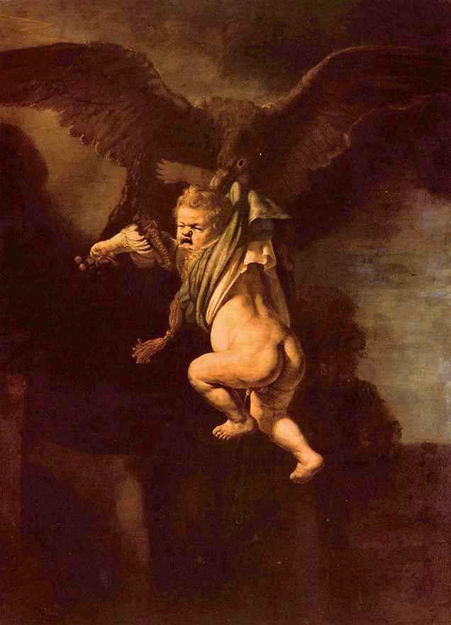 Похищение Ганимеда. 1635. Дрезден, картинная галерея. 