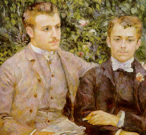 Портрет Шарля и Жоржа Дюран-Рюэля, 1882 