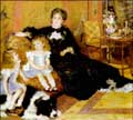 Мадам Шарпантье со своими детьми, 1878