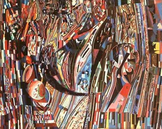 Без названия, 1923<br>Масло на холсте. Русский музей<br>Untitled<br>Oil on canvas. The Russian Museum<br>79x99 cm 