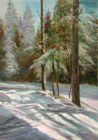 Зимний лес ( Winter Forest) 