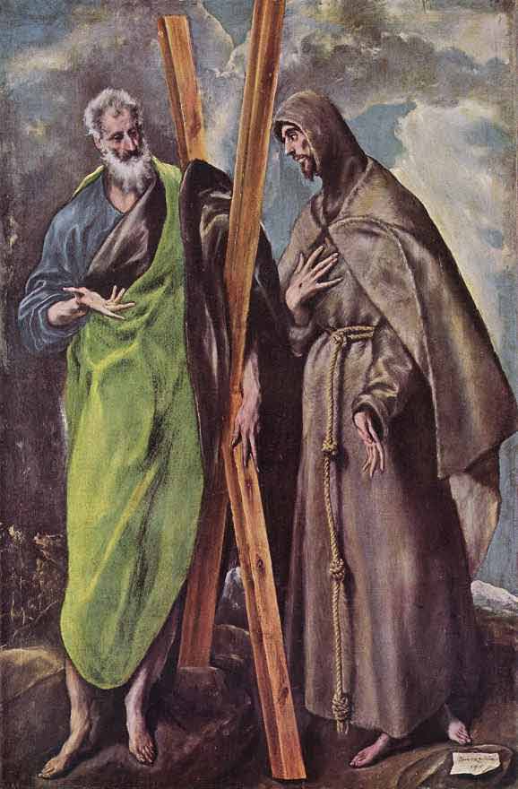 Св.Андрей и Франциск.1604. Мадрид. Прадо. 