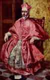 Кардинал-инквизитор. 1596.Дон Фернандо Нинье де Гевара. Нью Йорк, Музей Метрополитен.