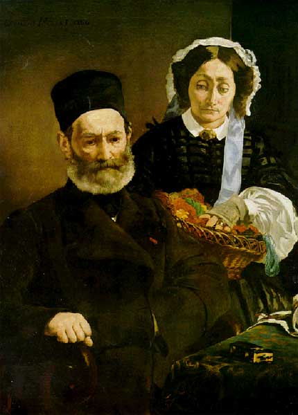 Портрет господина и госпожи Мане, 1860г. 
