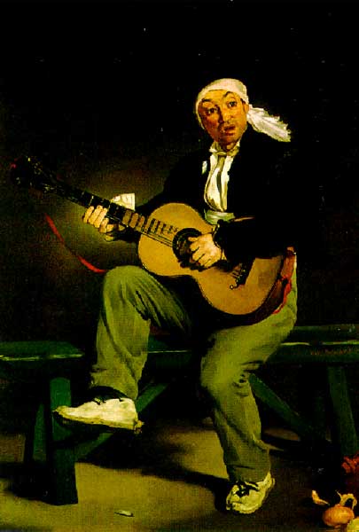 Испанский певец, 1860г. 