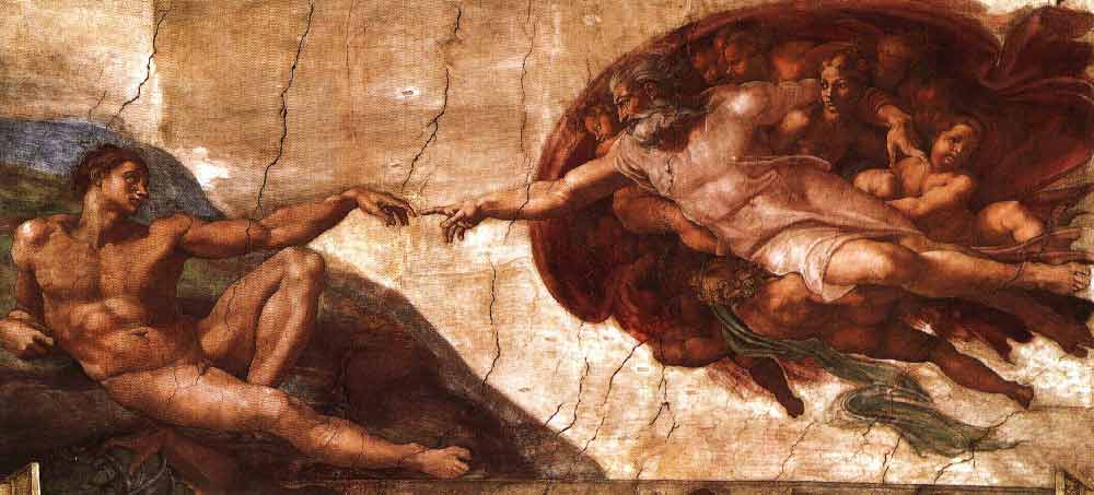 Микеланджело. Сотворение Адама (1508-1512) 