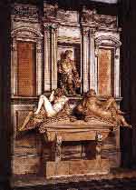 Микеланджело. Гробница семейства де Медичи (1520-1534)