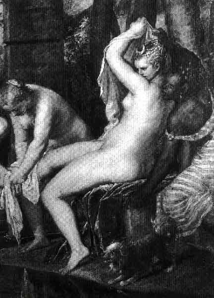 Диана и дракон, фрагмент (1556-1559) 